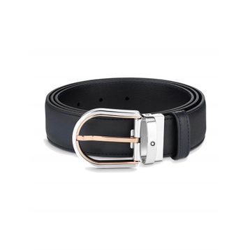 Mont Blanc 129438 35 mm Mavi Erkek Kemer