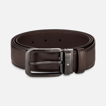 Mont Blanc 129456 35 mm Kahve Erkek Kemer