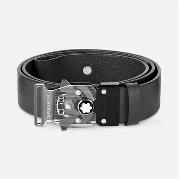 Mont Blanc 131166 M Kilit 4810 Tokalı 35 mm Gri Kemer