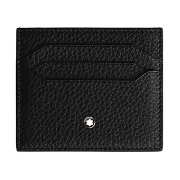 Mont Blanc 199441 Soft Grain Siyah Kartlık