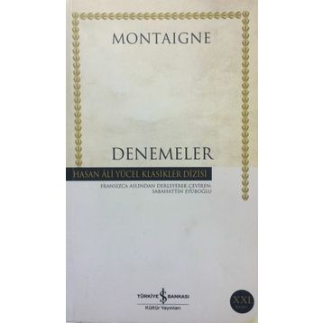 MONTAIGNE - DENEMELER - MICHEL DE MONTAIGNE