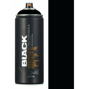 Montana Black 400 ml Black Sprey Boya