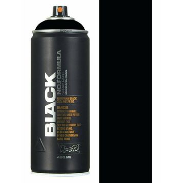 Montana Black 400 ml Black Sprey Boya