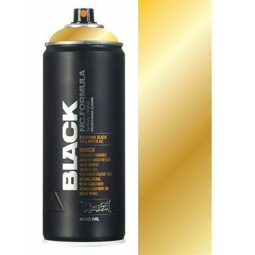 Montana Black 400 ml Goldchrome Sprey Boya
