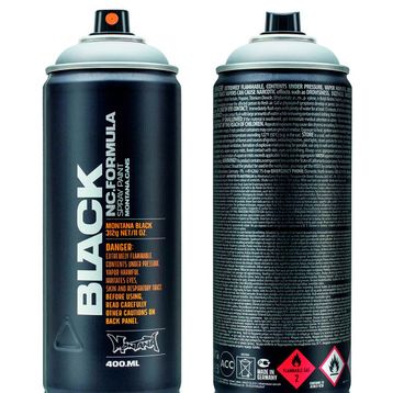 Montana Black 400 ml Outlıne Silver Sprey Boya