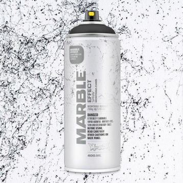Montana Marble Effect Mermer Efekti 400 ml Black Sprey Boya