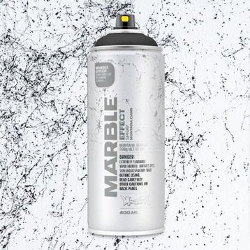 Montana Marble Effect Mermer Efekti 400 ml Black Sprey Boya