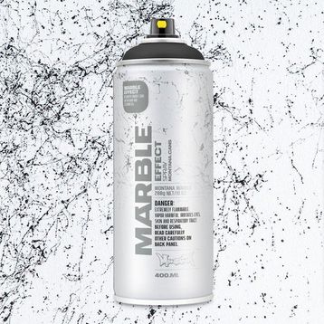 Montana Marble Effect Mermer Efekti 400 ml Black Sprey Boya