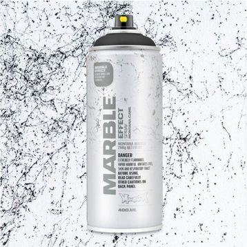 Montana Marble Effect Mermer Efekti 400 ml Black Sprey Boya