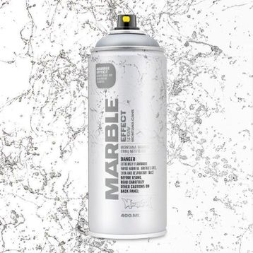 Montana Marble Effect Mermer Efekti 400 ml Silver Sprey Boya