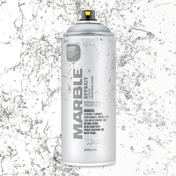 Montana Marble Effect Mermer Efekti 400 ml Silver Sprey Boya