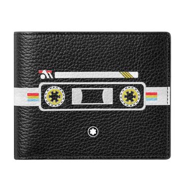 Montblanc 123735 6 cc Tape Siyah Meisterstück Soft Grain Cüzdan