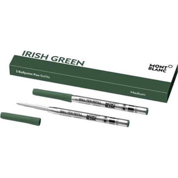 Montblanc 128217 Irish Yeşil 2 Yedek Medium Tükenmez Kalem