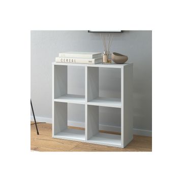 Monte Beyaz Sehpa Cube Kitaplık