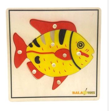 Montessori Balık Puzzle