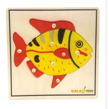 Montessori Balık Puzzle