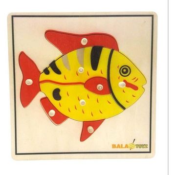 Montessori Balık Puzzle