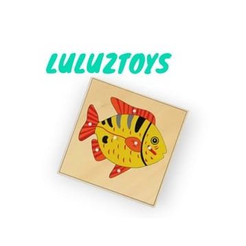 Montessori Balık Puzzle