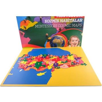 Montessori Türkiye İller Haritası Puzzle