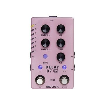 Mooer M722 D7 X2 Stereo Delay Pedalı