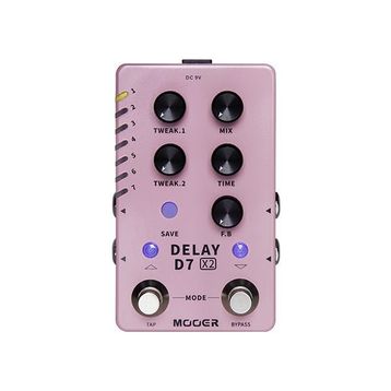 Mooer M722 D7 X2 Stereo Delay Pedalı