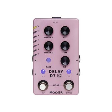 Mooer M722 D7 X2 Stereo Delay Pedalı