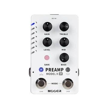Mooer M725 Model X2 Gitar Preamp Pedalı