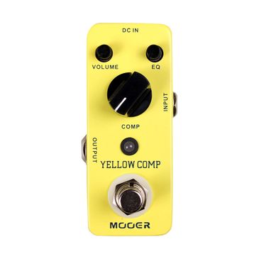 Mooer MCS2 Yellow Comp Compressor Pedalı