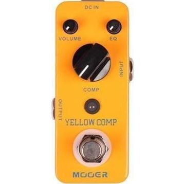 Mooer MCS2 Yellow Comp Compressor Pedalı