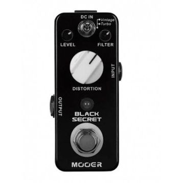 Mooer MDS1 Micro Serisi Black Secret Distortion Pedalı