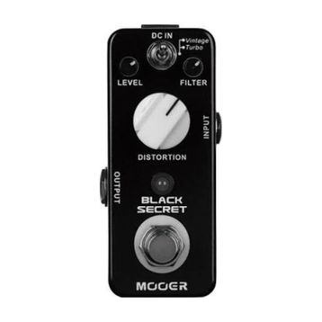 Mooer MDS1 Micro Serisi Black Secret Distortion Pedalı