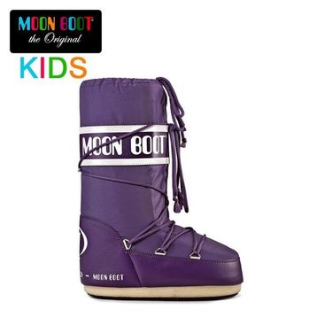 Moon Boot 14004400-075 Mavi Kadın Bot