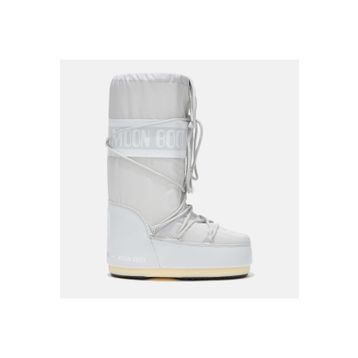 Moon Boot Icon Nylon Gri Kadın Uzun Bot