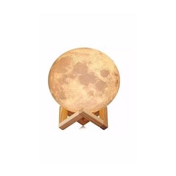 Moon Lamp Moon Light Ay 3D Dekoratif Gece Lambası