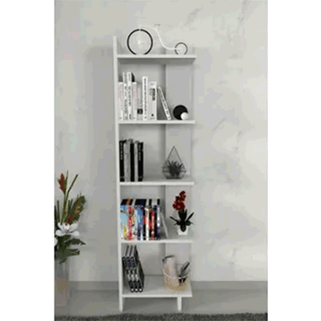 Moonlife Basic Dekoratif Beyaz Çalışma Masası