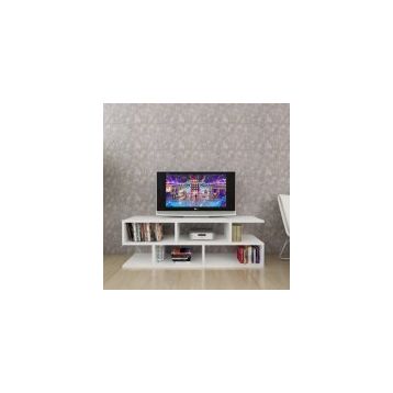 Moonlife Kelebek Beyaz Tv Sehpası