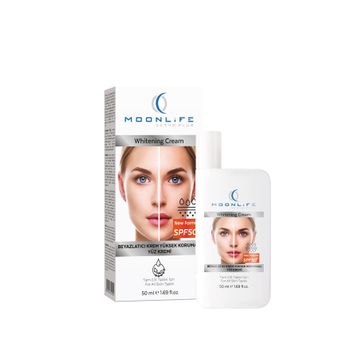 Moonlife Pro Plus Beyazlatıcı SPF50 50 ml Güneş Kremi