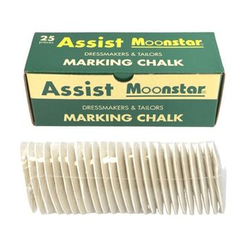 Moonstar Assist Beyaz 25 Adet Çizgi Taşı