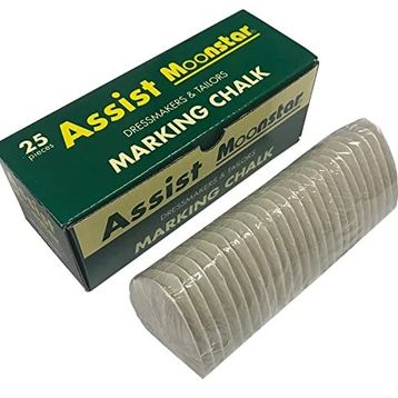 Moonstar Assist Beyaz 25 Adet Çizgi Taşı