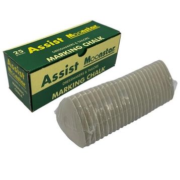 Moonstar Assist Beyaz 25 Adet Çizgi Taşı