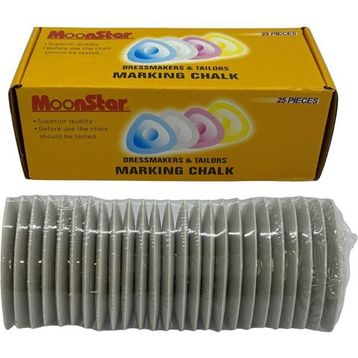 Moonstar Beyaz 25 Adet Killi Çizgi Taşı