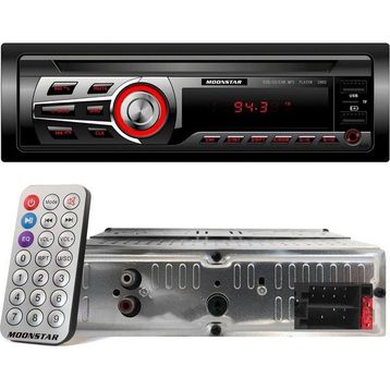 Moonstar BMS-2802 4x45 Watt Bluetooth Mobil Aplikasyon 2xusb Sd Fm Aux Oto Teyp