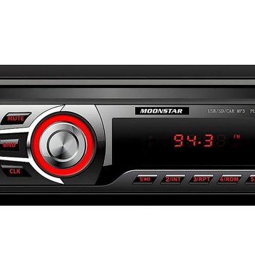 Moonstar BMS-2802 4x45 Watt Bluetooth Mobil Aplikasyon 2xusb Sd Fm Aux Oto Teyp