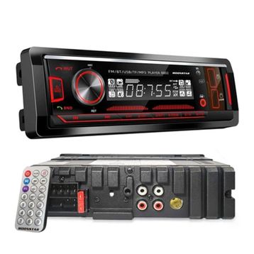 Moonstar BMS-8802 4X45 Watt Bluetooth Mobil Aplikasyon 2Xusb Sd Fm Aux Oto Teyp