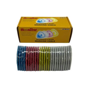 Moonstar Karışık 25 Adet Killi Çizgi Taşı