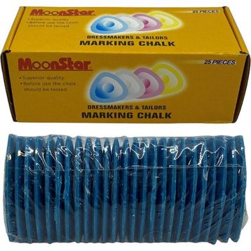 Moonstar Mavi 25 Adet Killi Çizgi Taşı
