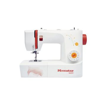 Moonstar Q60H Beyaz Ev Tipi 32 Desenli Düz Dikiş Zikzak ve Piko Makinesi