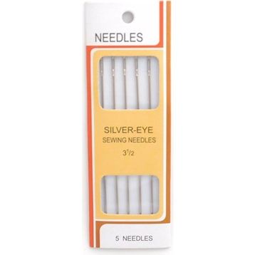 Moonstar Silver Eye 3 - 1 / 2 El Dikiş İğnesi