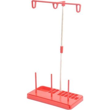 Moonstar TS-500 Ev Tipi Dikiş Makinesi Kırmızı Plastik Çardak Seti