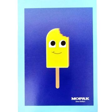 Mopak A5 40 Yaprak Karton Kapak Dikişli Defter